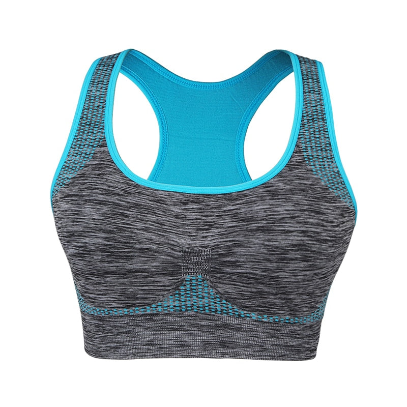 Women Professional Sport Bra Padded Push Up Shockproof