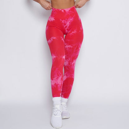 New Lightning Marble Scrunch Butt Leggings