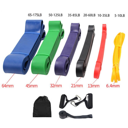 Elastic Resistance Band Exercise Expander Stretch