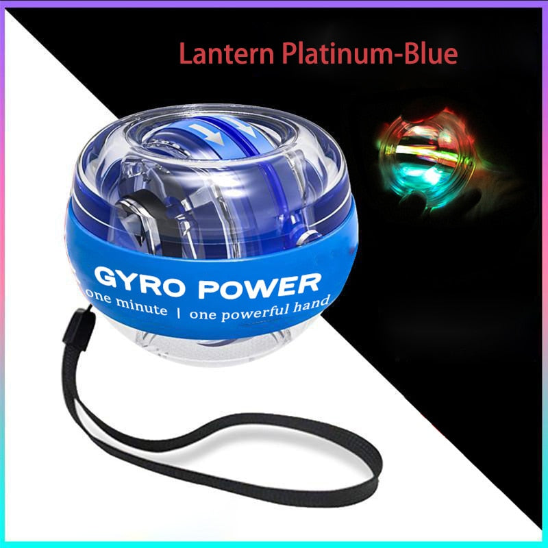 Wrist Pawer Ball Metal LED Gyroball Forearm Muscle