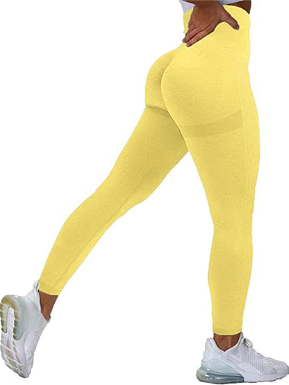 Women Seamless Workout Leggings High Waist Push Up