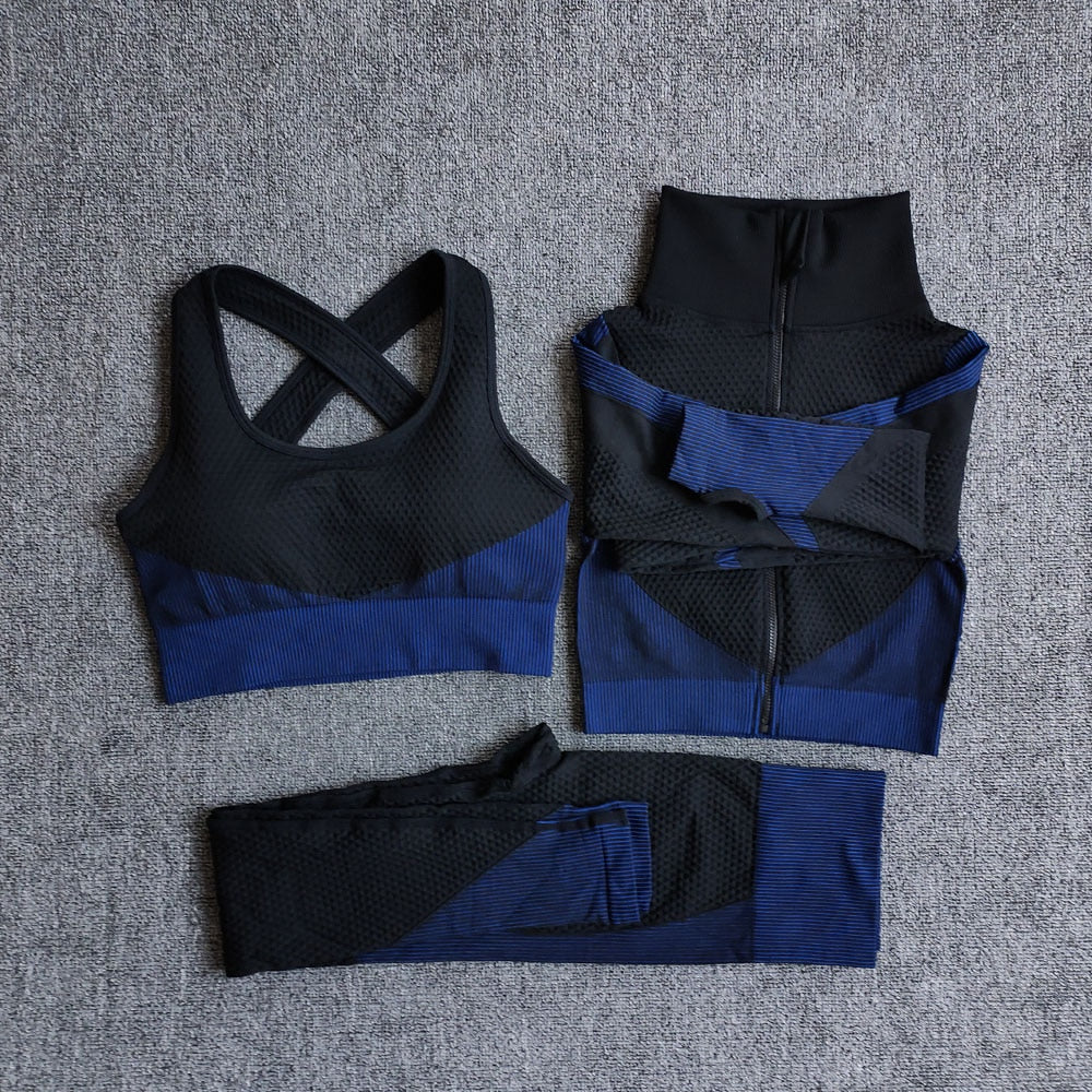 Women Yoga Gym Sports Suits Fitness Yoga Set