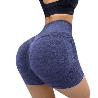 Lady Yoga Shorts High Waist Workout Shorts Fitness