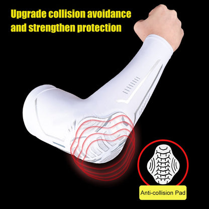 1 Pair Sports Anti-collision Elbow Pads Compression