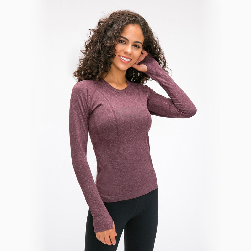 Women Yoga Seamless Top Super Soft Shirt