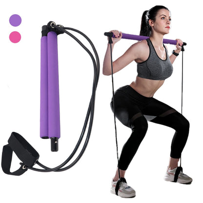 Pilates Bar Stick Yoga Fitness Workout Bar