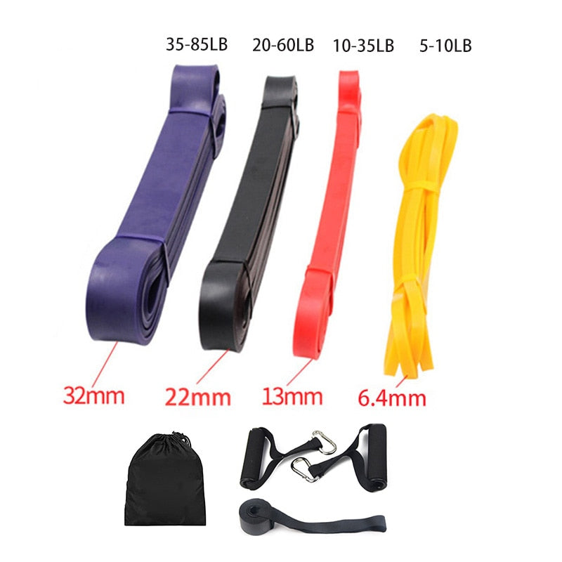 Elastic Resistance Band Exercise Expander Stretch