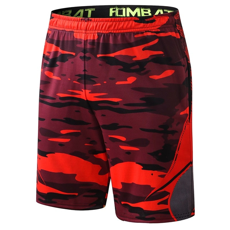 CrossFit Men Fitness Running Shorts Workout Training