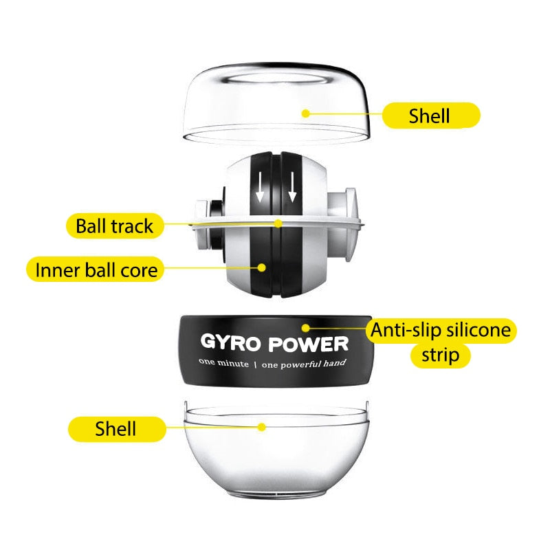 Gyroscopic Powerball AutoStart Gyro Power Wrist Ball