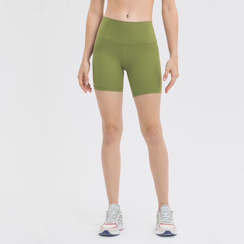 PHYSICAL High Waisted Workout Shorts Stretchy