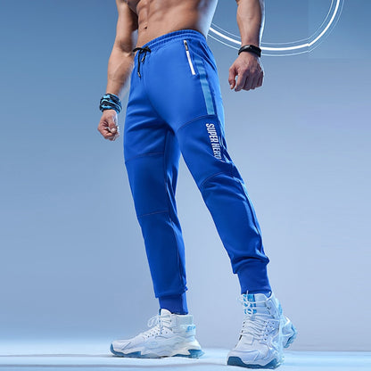 Men‘S Sport Pants Running Pants With Zipper Pockets