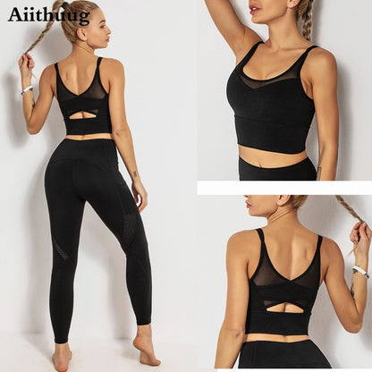 Yoga Bras Fitness Shirts Running Tops Sports Bra Gym