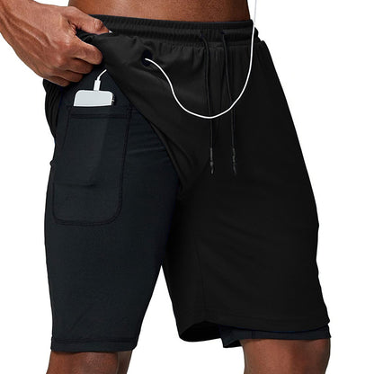 Running Shorts Men Fitness Gym Training Sports