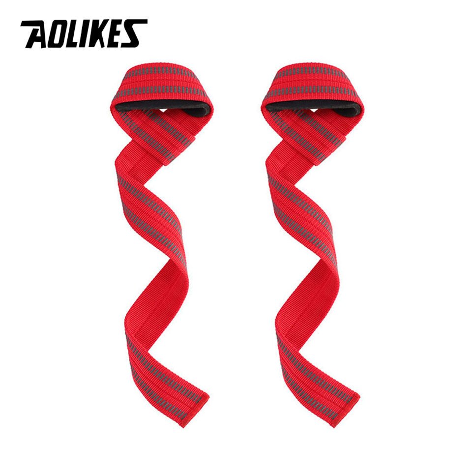 1 Pair Weight lifting Wrist Straps Fitness Bodybuilding