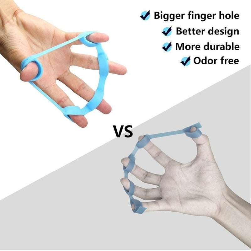 Hand Gripper Silicone Finger Expander Exercise