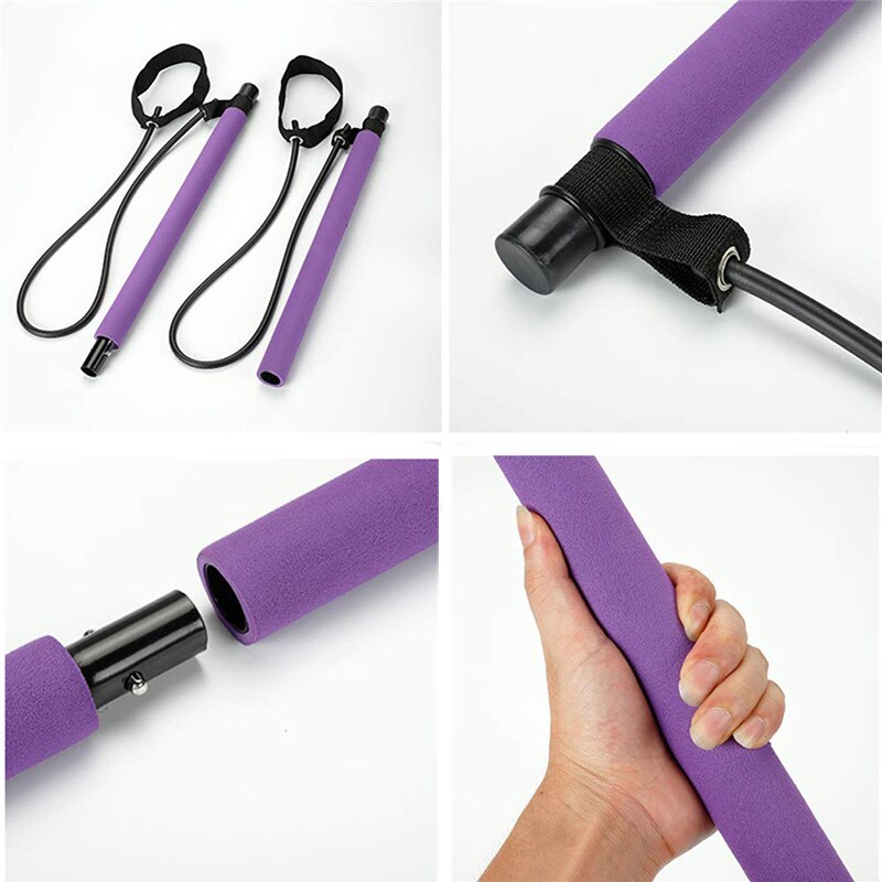 Pilates Bar Stick Yoga Fitness Workout Bar