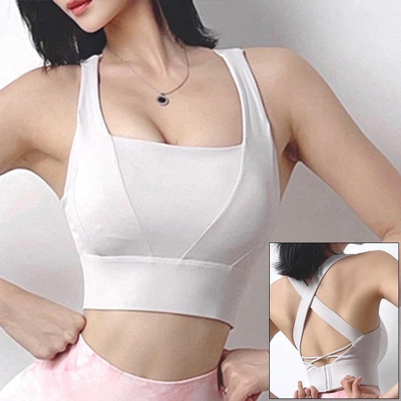 Cloud Hide Sexy Women Sports Bra Fitness