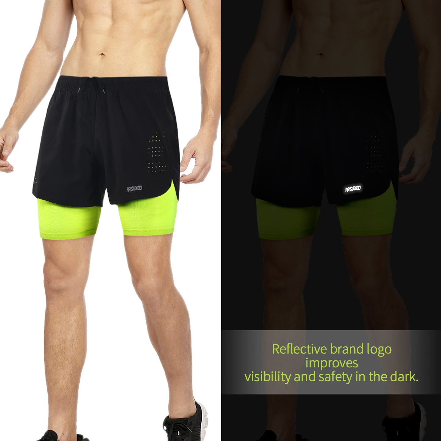 Running Shorts Outdoor Sports Training Exercise Jogging