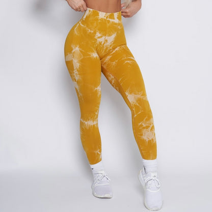 New Lightning Marble Scrunch Butt Leggings