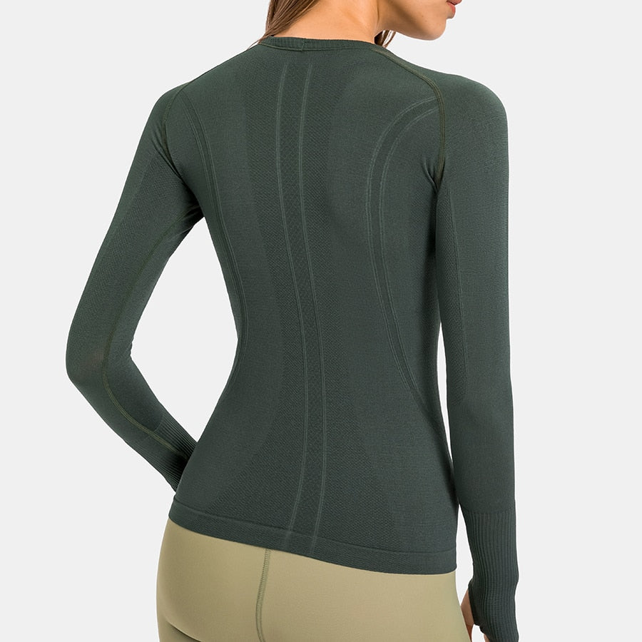 Women Yoga Seamless Top Super Soft Shirt