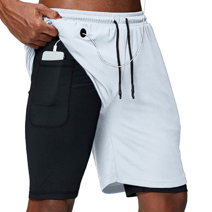 Running Shorts Men Fitness Gym Training Sports