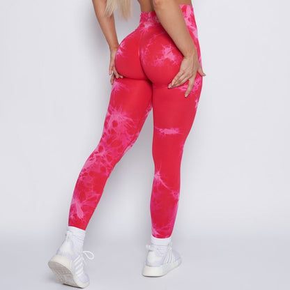 New Lightning Marble Scrunch Butt Leggings