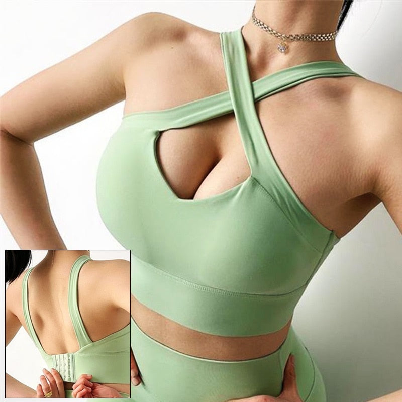 Cloud Hide Sexy Women Sports Bra Fitness