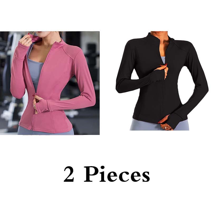 Women's Long Sleeves Sports Running Shirt Breathable