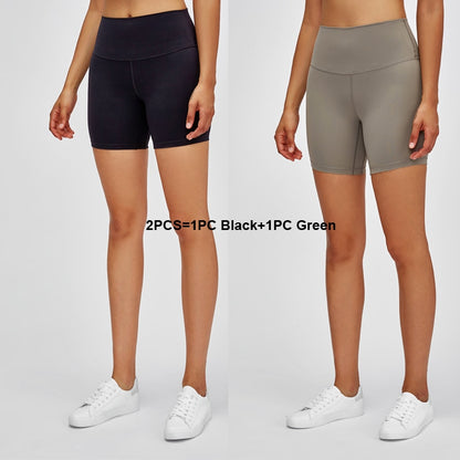 PHYSICAL High Waisted Workout Shorts Stretchy