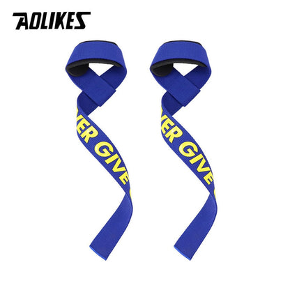 1 Pair Weight lifting Wrist Straps Fitness Bodybuilding