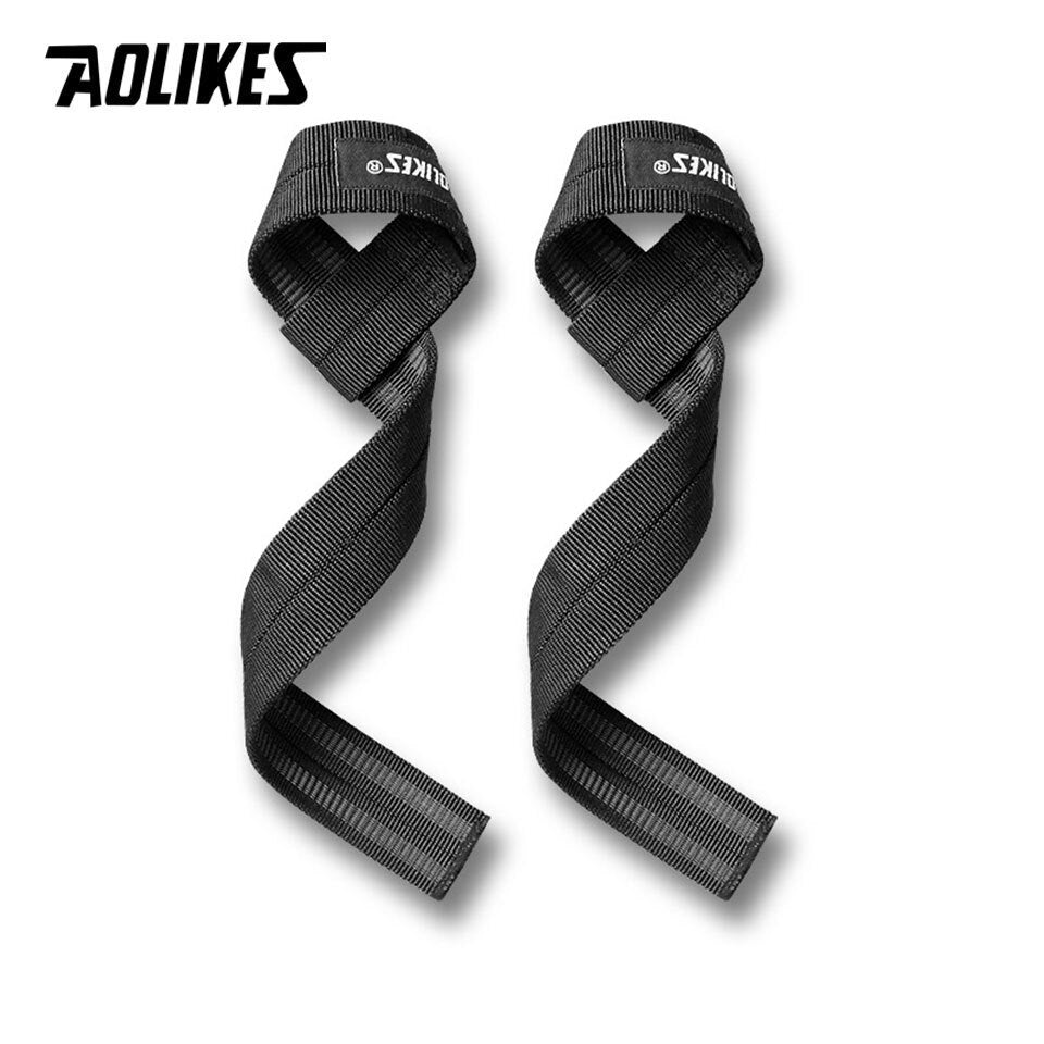 1 Pair Weight lifting Wrist Straps Fitness Bodybuilding