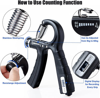 Hand Grip Strengthener Grip Strength Trainer