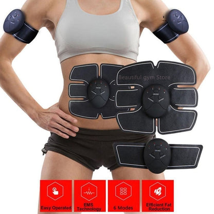 Power Fit Vibration Abdominal Muscle Trainer Body