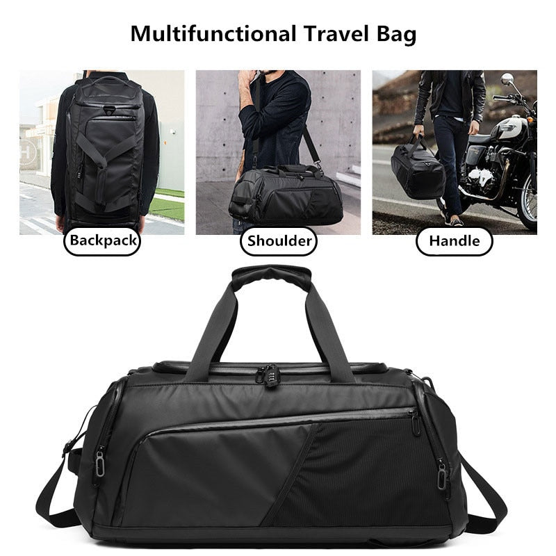 Men Gym Bag Large Capacity Training Fitness