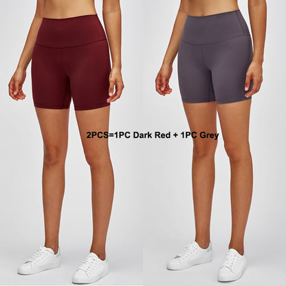 PHYSICAL High Waisted Workout Shorts Stretchy