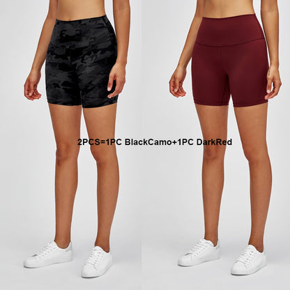 PHYSICAL High Waisted Workout Shorts Stretchy