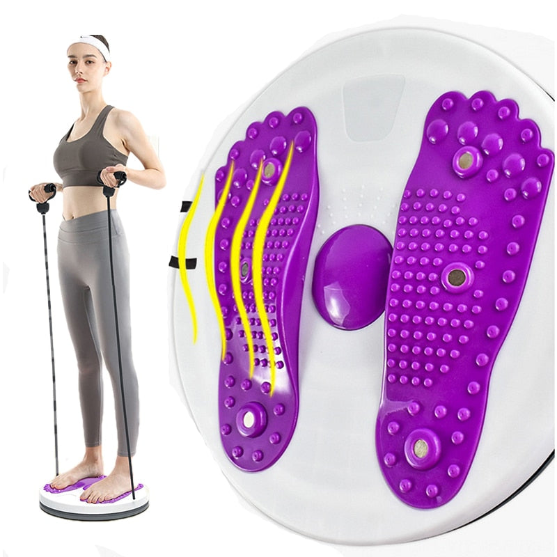 Waist Twisting Disc Foot Magnetic Therapy Massager