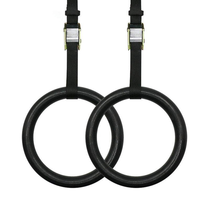 High Quality ABS Gymnastic Rings Adjustable Pull Up