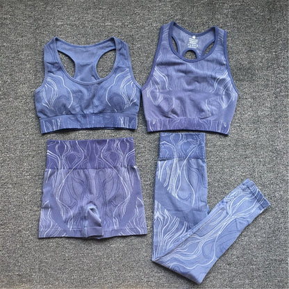 Water Ripples Mercury Yoga Women Gym Fitness Clothing