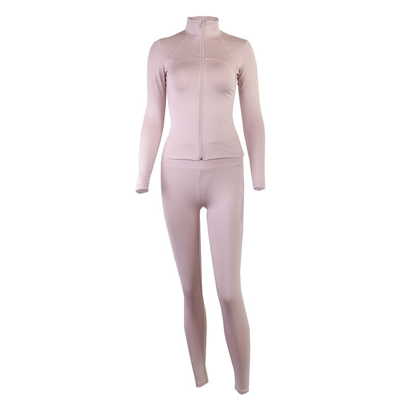 Yoga Suit Women&#39;s Sportswear Long-Sleeved