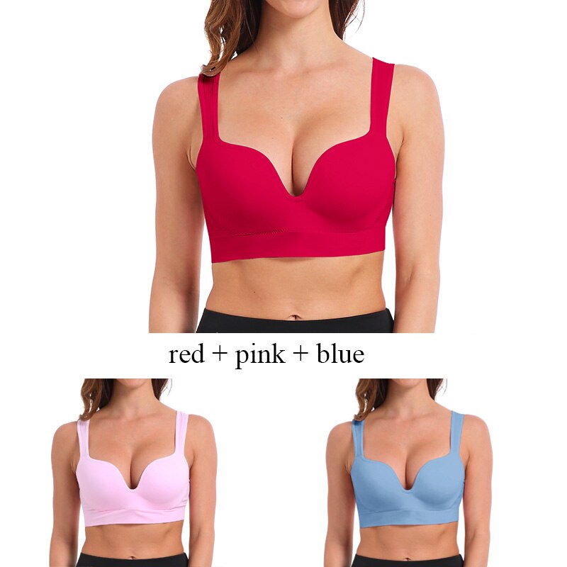 Sports Bra for Women Gym Push Up Yoga Sportwear