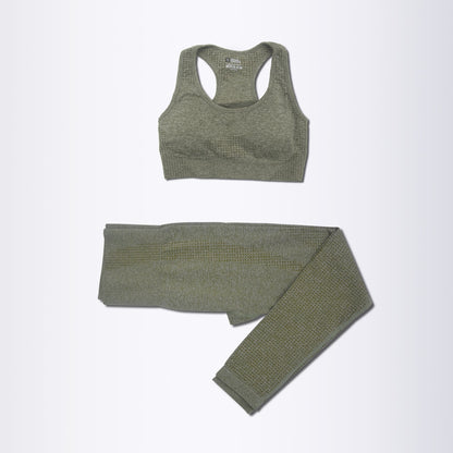 Seamless Women Yoga Set Workout Sportswear Gym