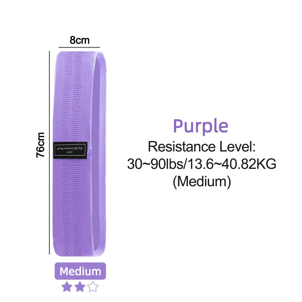 Fitness Rubber Band Elastic Yoga Resistance