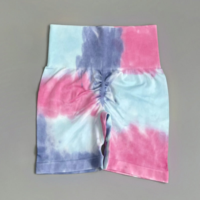 Tie Dyeing Women Sportswear Yoga Set Workout