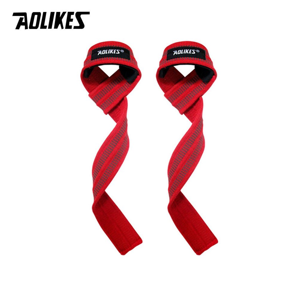 1 Pair Weight lifting Wrist Straps Fitness Bodybuilding