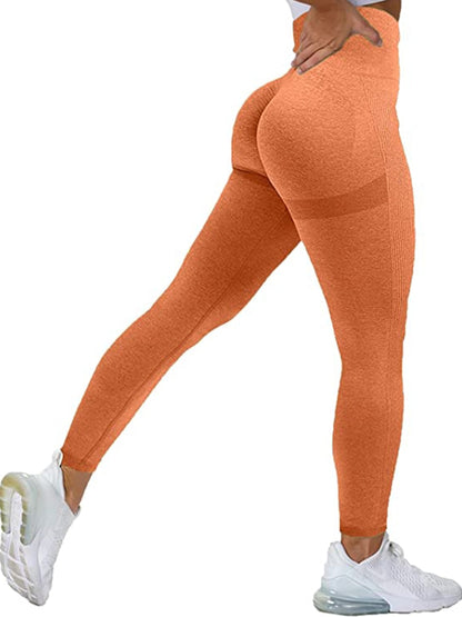 Women Seamless Workout Leggings High Waist Push Up