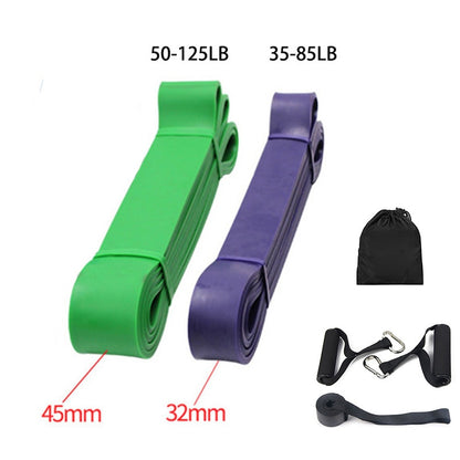 Elastic Resistance Band Exercise Expander Stretch