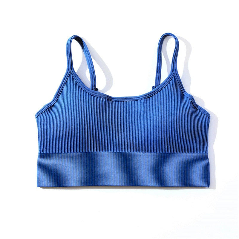 Seamless Yoga Set Female Women Crop Top