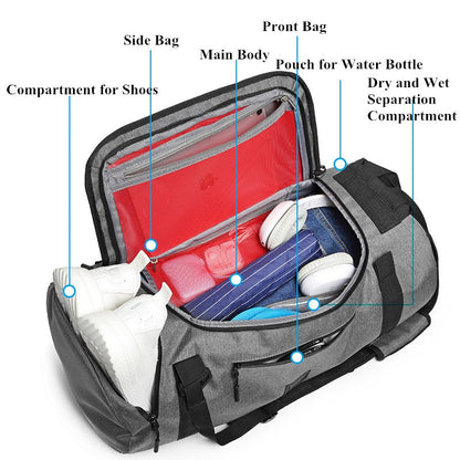 XC Gym Bag Multifunction Men's Gym Sports Bag