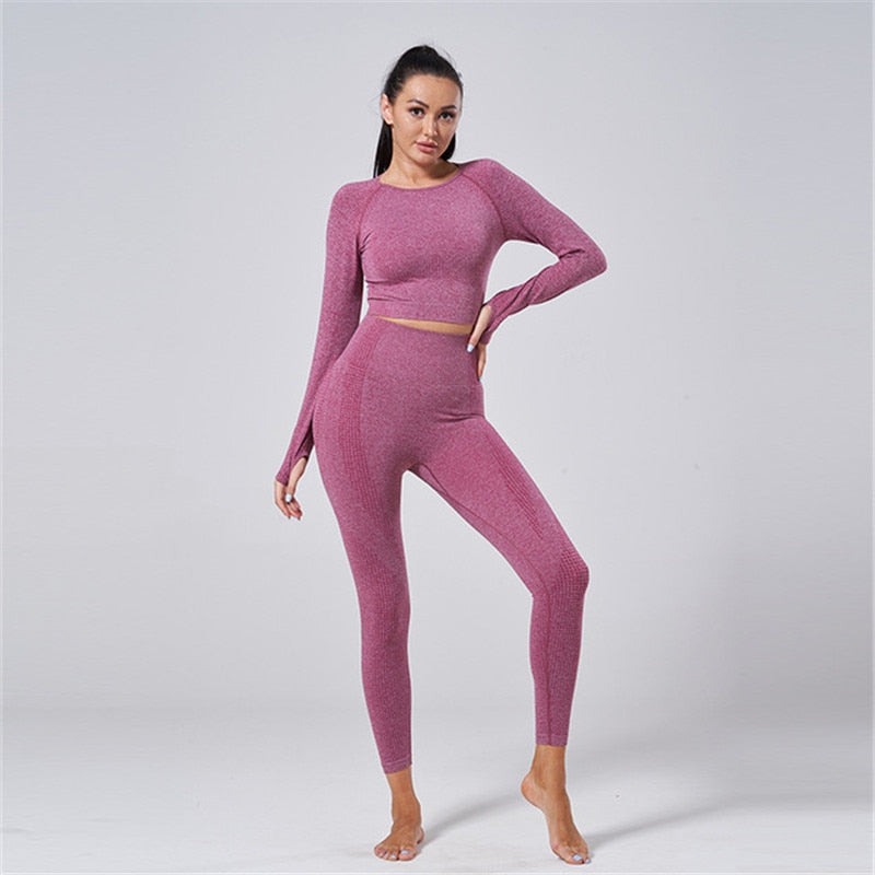 Set  Workout Clothing Gym Yoga Set Fitness Sportswear